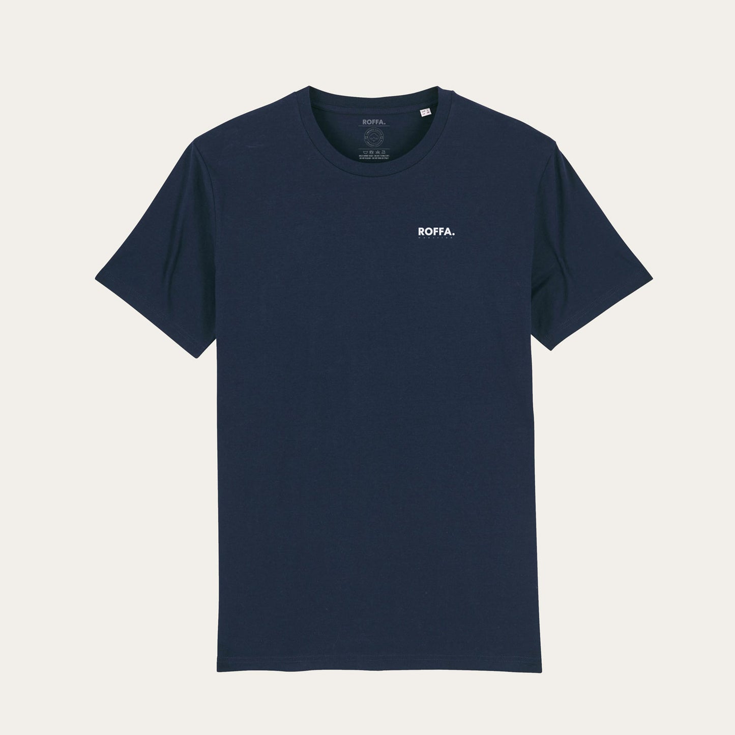 Blauw t-shirt met Roffa en rotterdam logo
