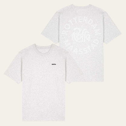 ROFFA. t-shirt regular - Maasstad rond - 100% organisch katoen