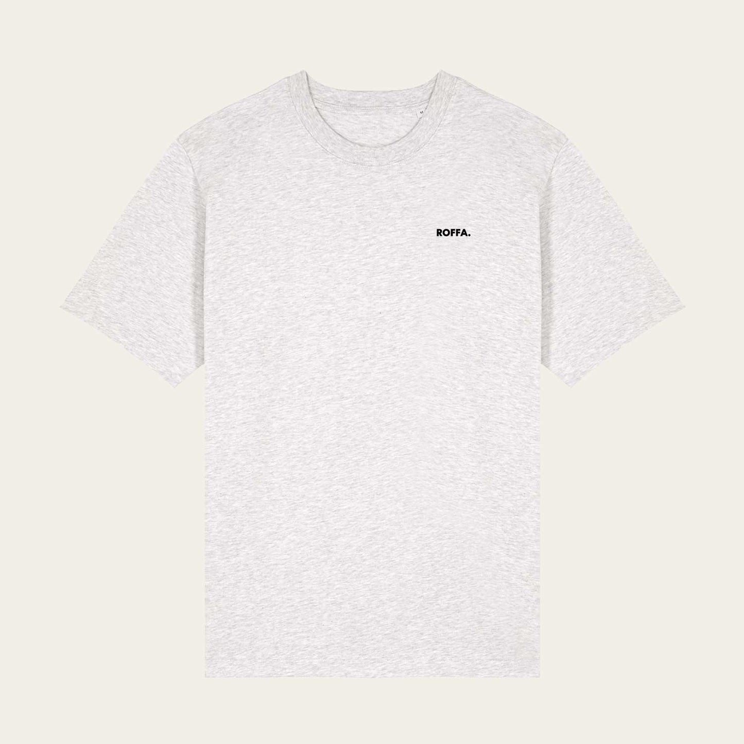 ROFFA. t-shirt regular - Maasstad rond - 100% organisch katoen