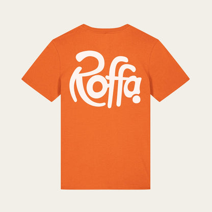 ROFFA. t-shirt regular fit - WK '26 - oranje/wit