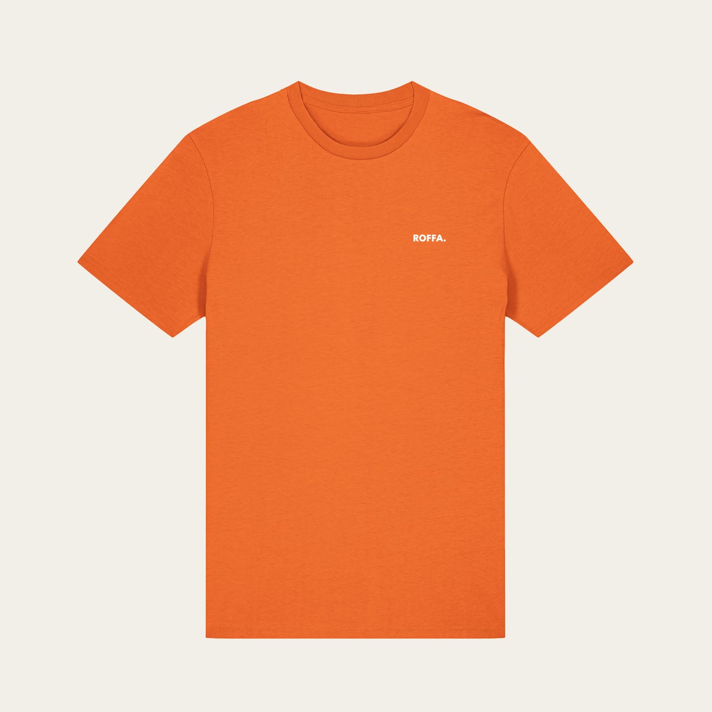 ROFFA. t-shirt regular fit - WK '26 - oranje/wit