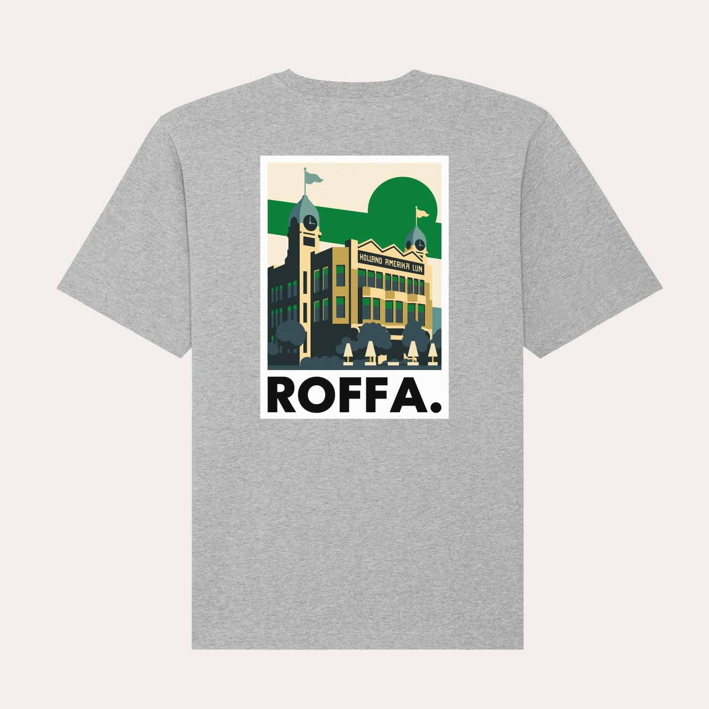 ROFFA. heavy t-shirt oversized - Hotel New York - 100% organisch katoen