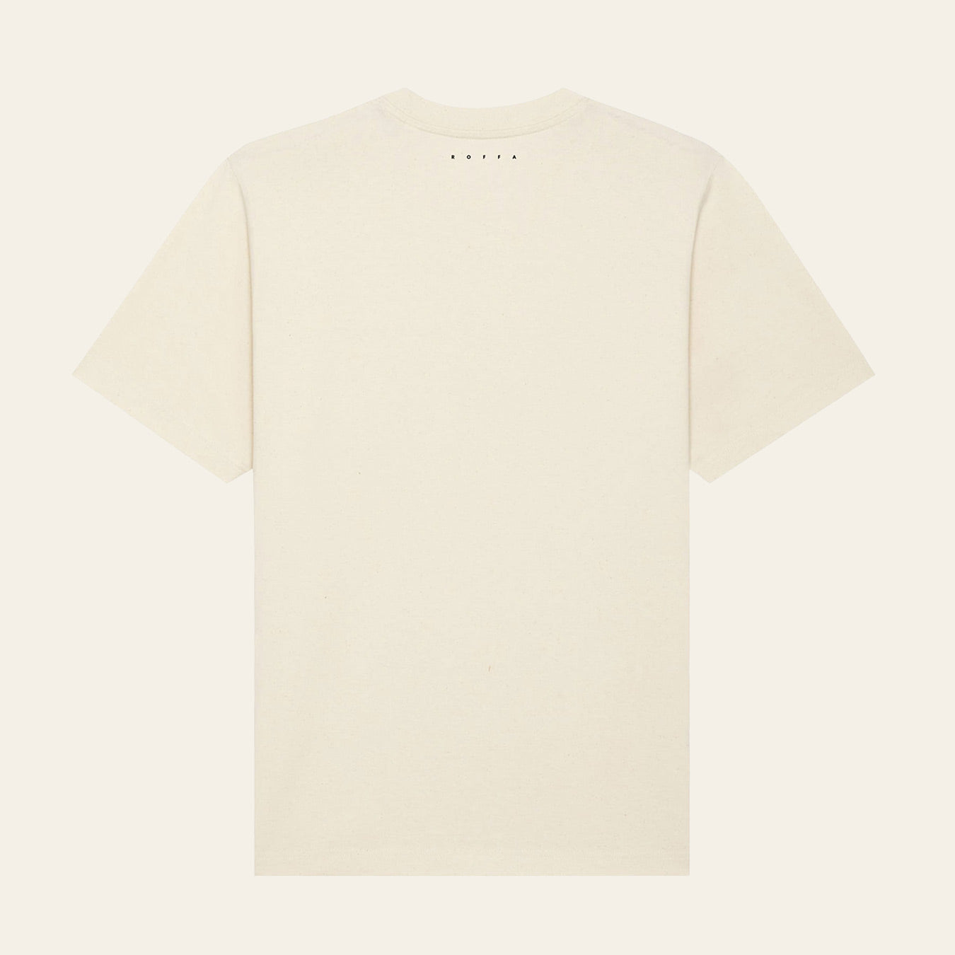 ROFFA. heavy t-shirt oversized - gespreid - 100% organisch katoen