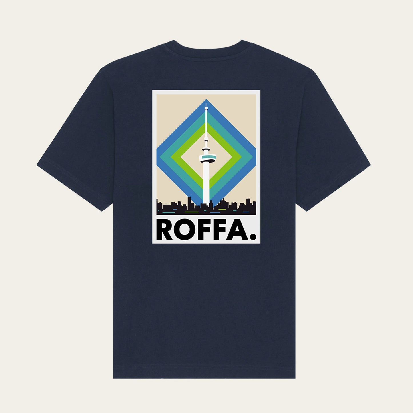 ROFFA. heavy t-shirt oversized - de Spriet - 100% organisch katoen