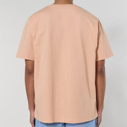 ROFFA. heavy t-shirt oversized - gespreid - 100% organisch katoen