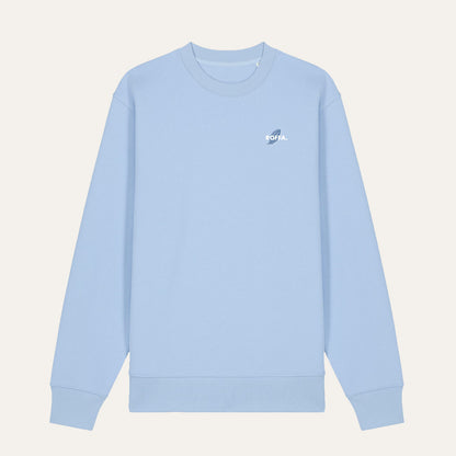 ROFFA. sweater comfort licht blauw - Taste the city