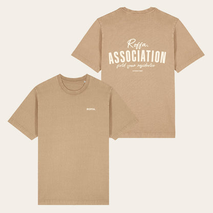 ROFFA. washed oversized t-shirt - Association - 100% organisch katoen