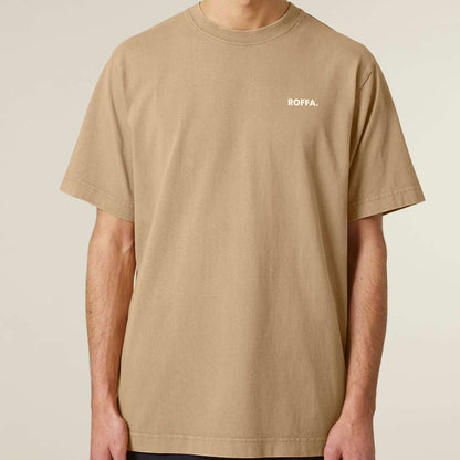 ROFFA. washed oversized t-shirt - Association - 100% organisch katoen