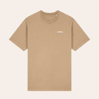 ROFFA. washed oversized t-shirt - Association - 100% organisch katoen