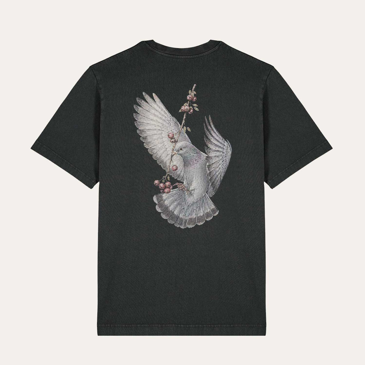 ROFFA. washed oversized t-shirt zwart - Paloma Kora