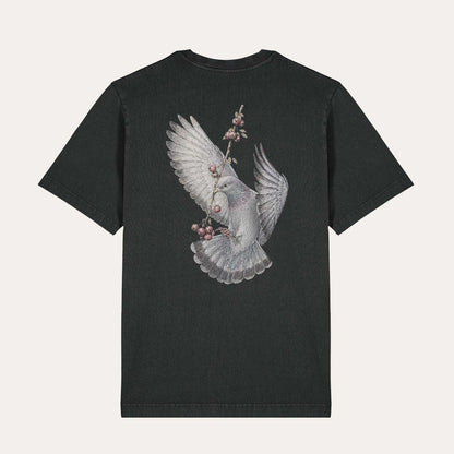 ROFFA. washed oversized t-shirt zwart - Paloma Kora