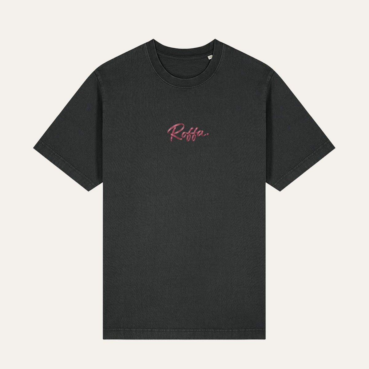 ROFFA. washed oversized t-shirt zwart - Paloma Kora