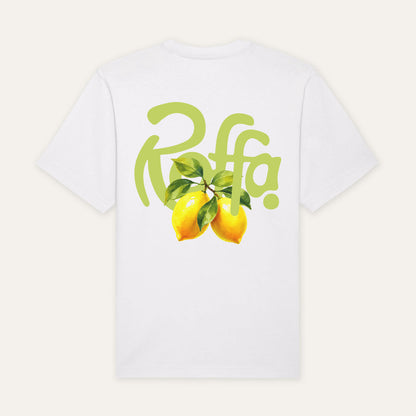 ROFFA. oversized t-shirt wit - Lemoni