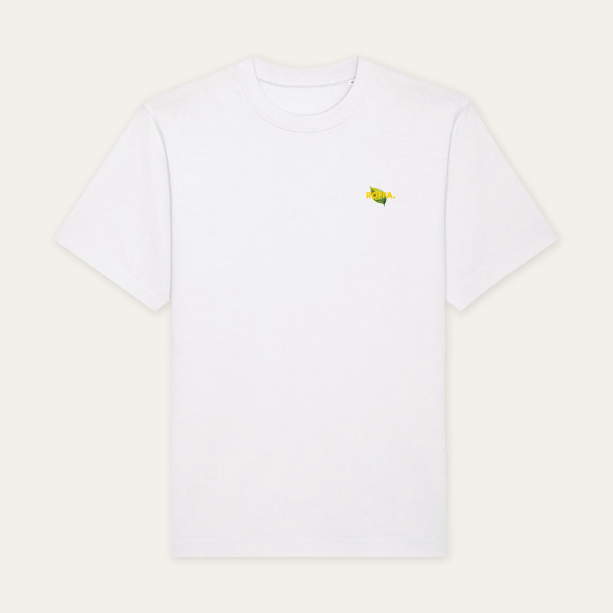 ROFFA. oversized t-shirt wit - Lemoni