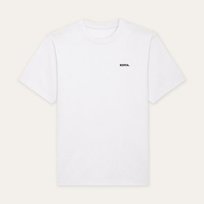 ROFFA. oversized t-shirt - Outline flowers