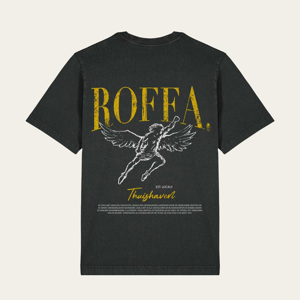 ROFFA. washed oversized t-shirt - Thuishaven - 100% organisch katoen ...