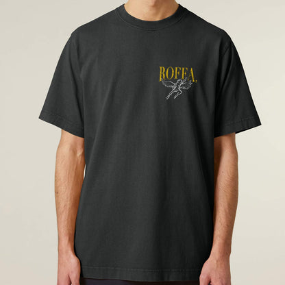 ROFFA. washed oversized t-shirt - Thuishaven - 100% organisch katoen