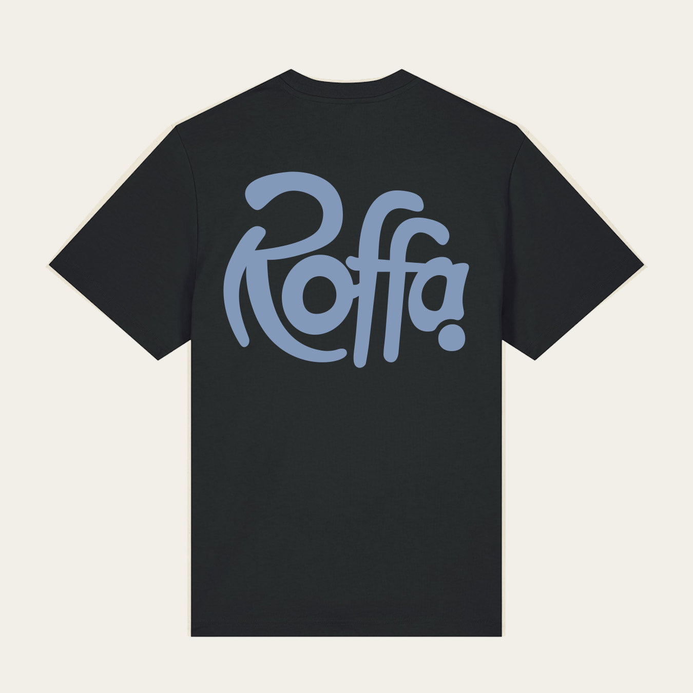 ROFFA. heavy t-shirt oversized - City Blue - 100% organisch katoen