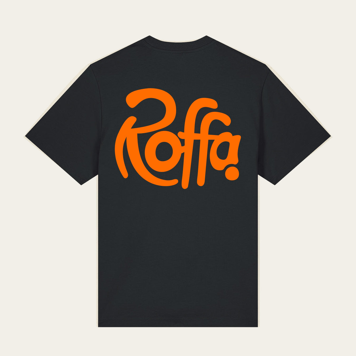ROFFA. heavy t-shirt oversized - City Orange - 100% organisch katoen