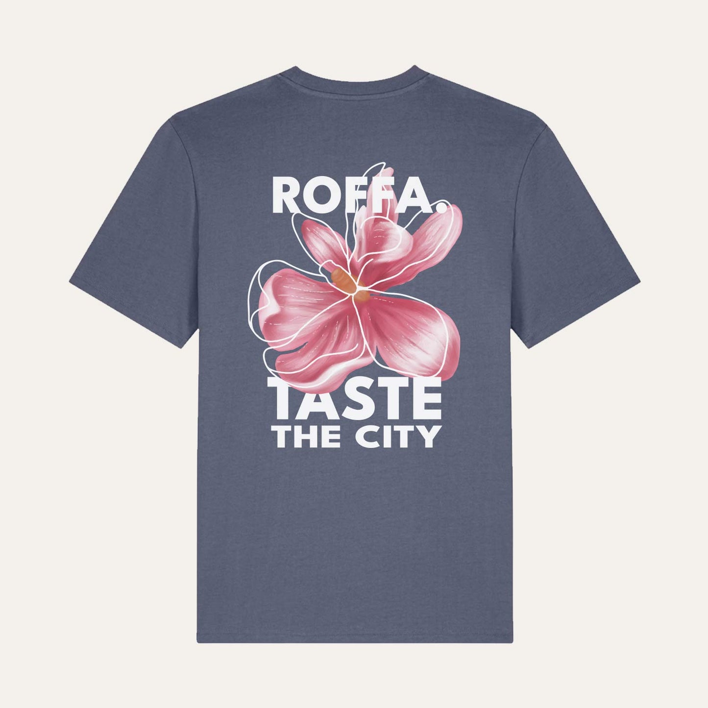 ROFFA. t-shirt regular - Taste the city pink