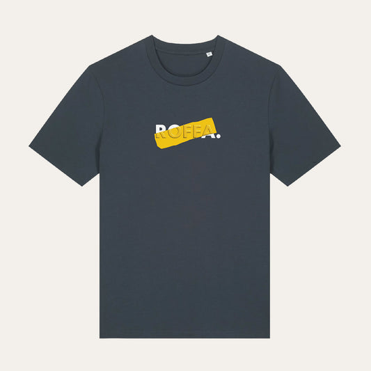 ROFFA. t-shirt regular - Tape - 100% organisch katoen