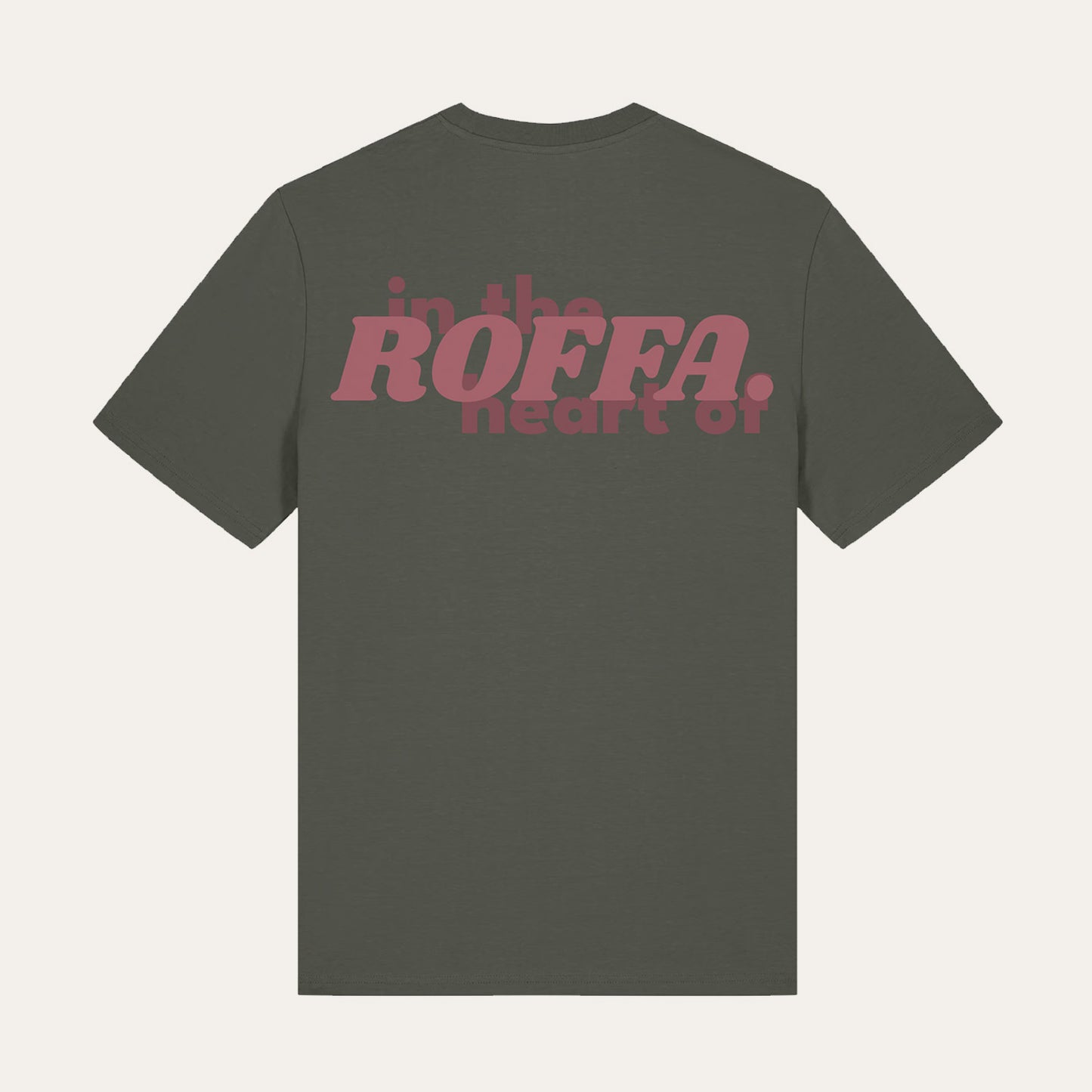 ROFFA. t-shirt regular - In the heart of - 100% organisch katoen