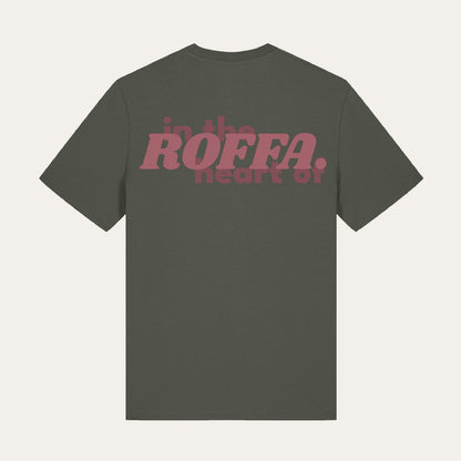 ROFFA. t-shirt regular - In the heart of - 100% organisch katoen