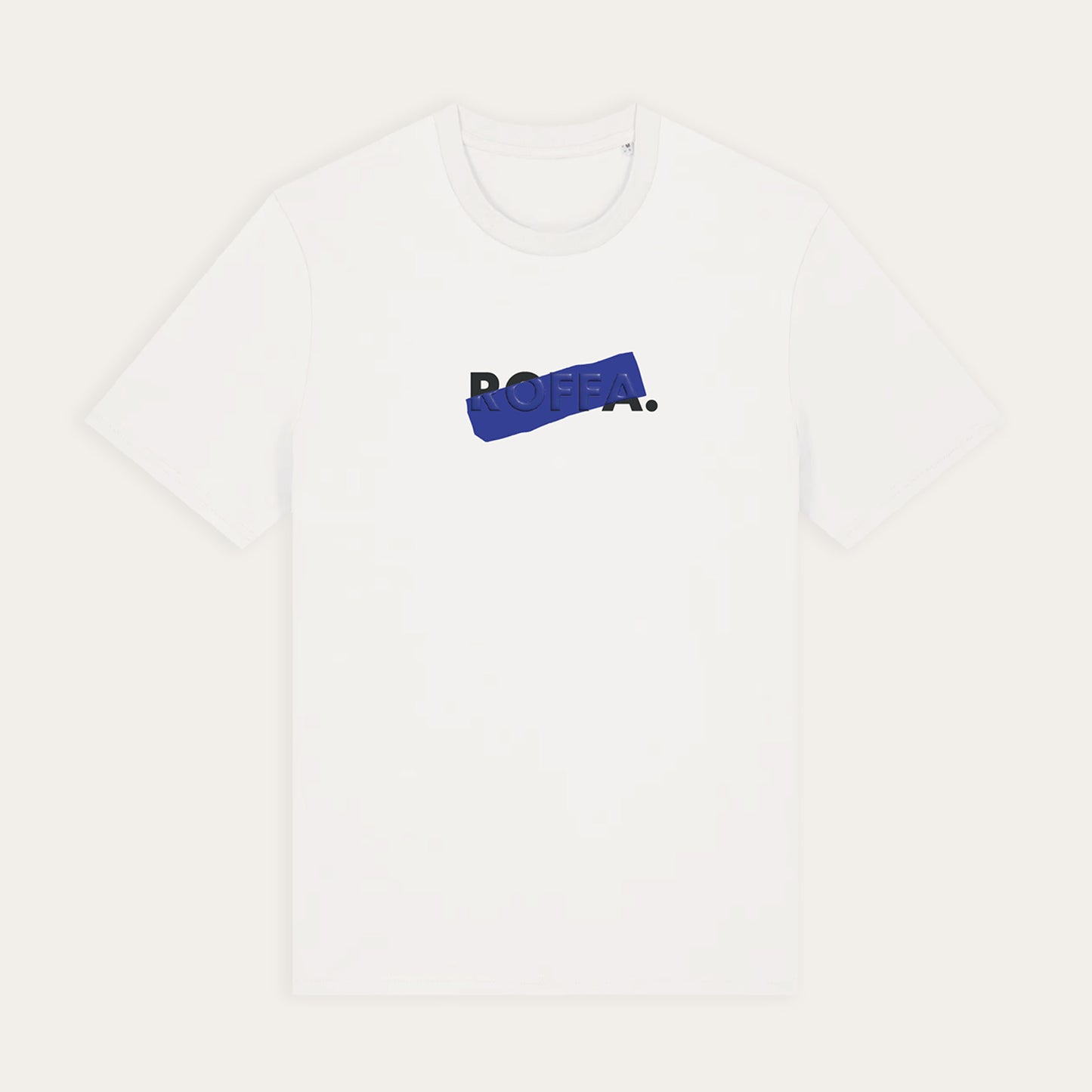 ROFFA. t-shirt regular - Tape - 100% organisch katoen