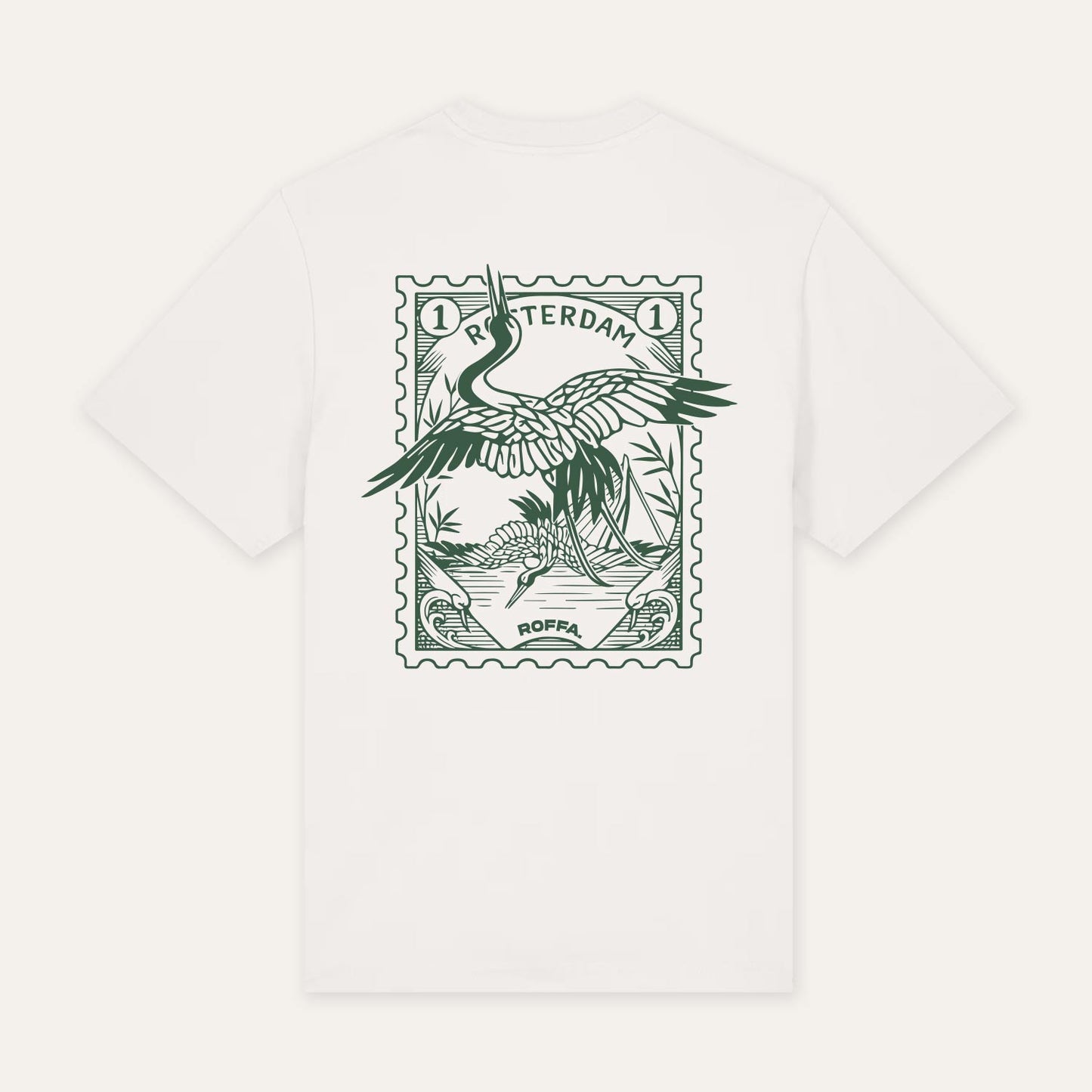 ROFFA. t-shirt comfort - Zegel