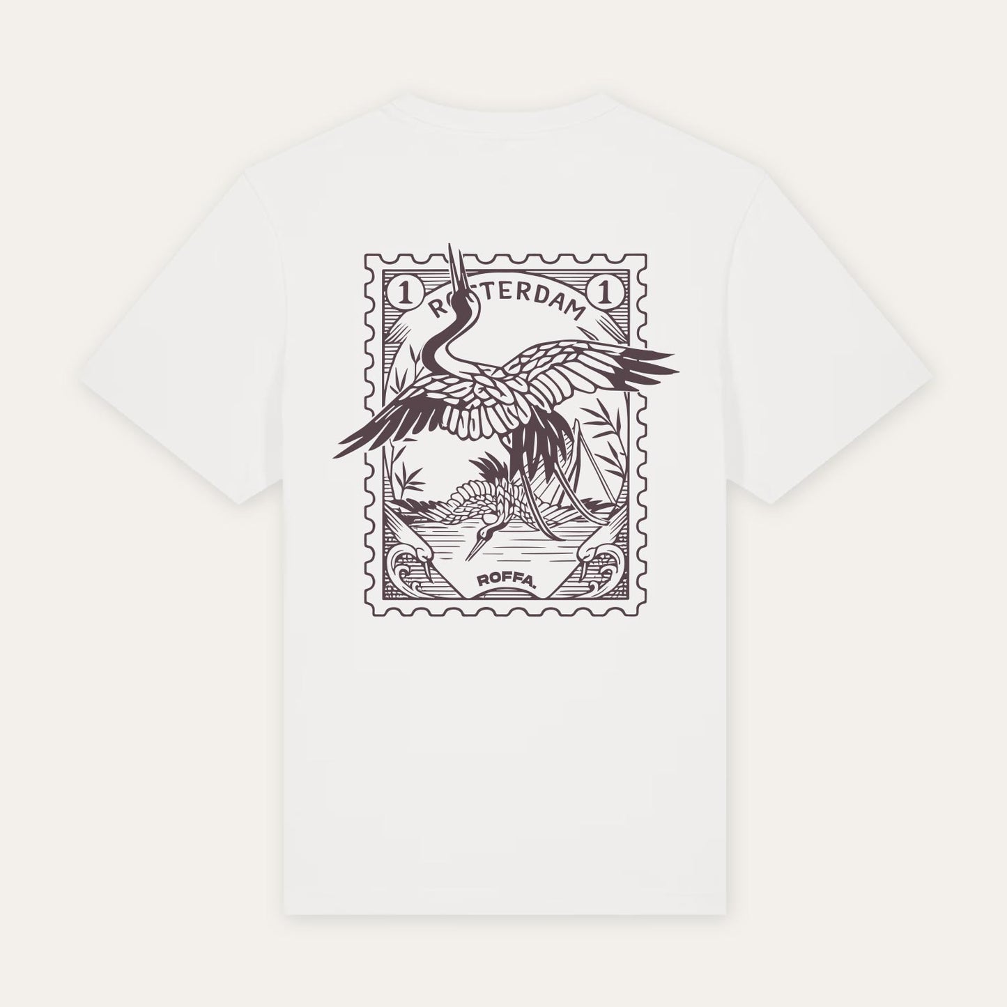 ROFFA. t-shirt comfort - Zegel