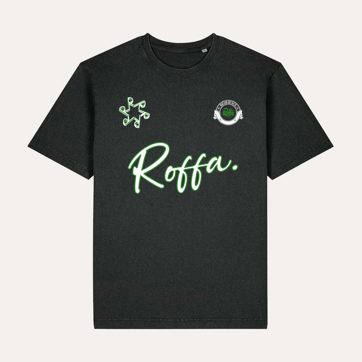 ROFFA. washed oversized t-shirt - RRRRR Resilience