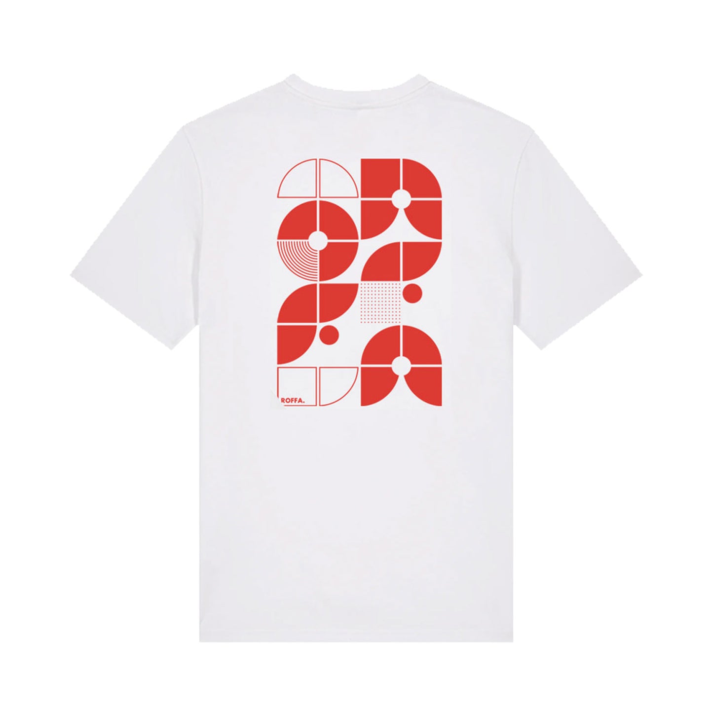 ROFFA. t-shirt regular wit - RO FF A. - 100% organisch katoen