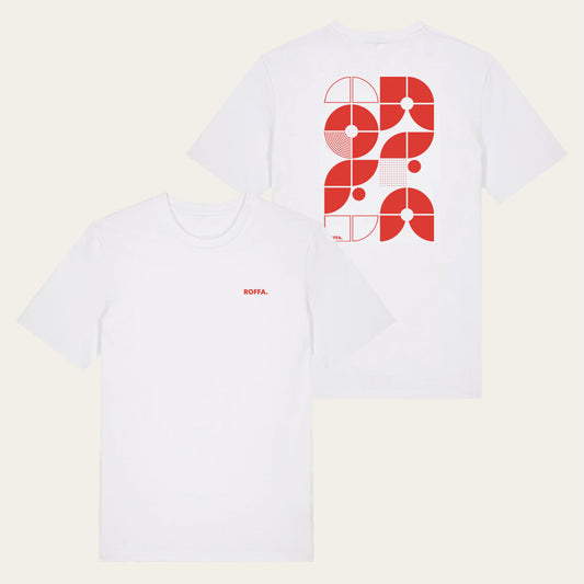 ROFFA. t-shirt regular wit - RO FF A. - 100% organisch katoen