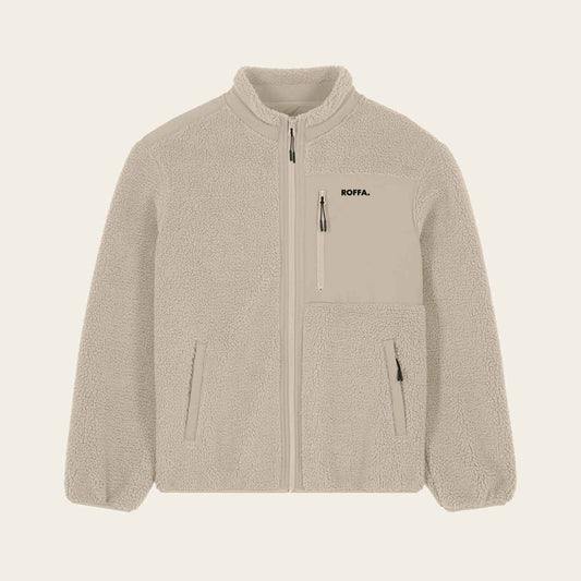 ROFFA. sherpa jacket