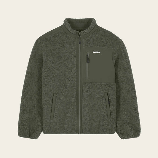 ROFFA. sherpa jacket