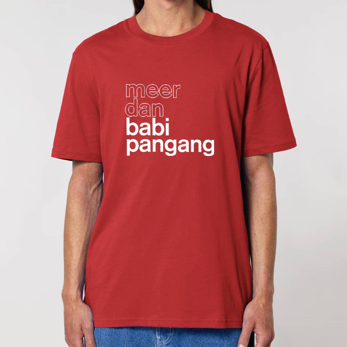 Pre order: t-shirt regular - Meer dan Babi Pangang