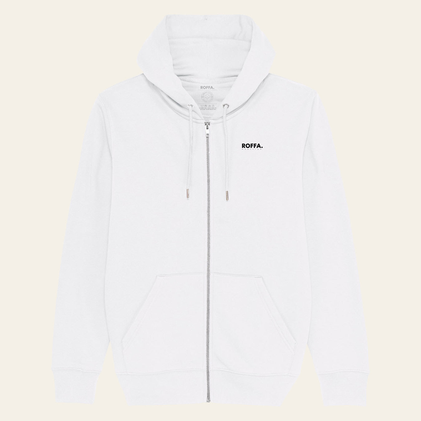 ROFFA. vest - geborsteld molton