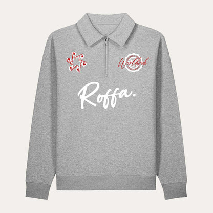ROFFA. comfort zip polo - RRRRR Worldwide