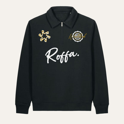 ROFFA. comfort zip polo - RRRRR Worldwide