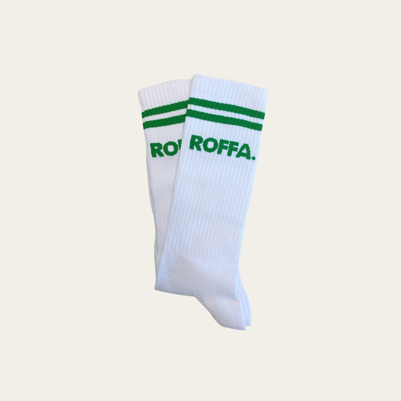 ROFFA. Sokken - groen wit groen